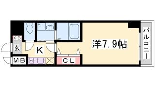 ラナップスクエア湊川公園の間取り画像