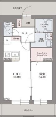 シャン アベイユの間取り画像