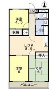 成和第3ビルの間取り画像