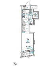 RELUXIA不動前の間取り画像