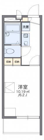 レオパレスパストラルの間取り画像