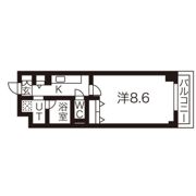 エスリード長堀タワーの間取り画像
