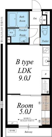 リブリ・ニソルの間取り画像