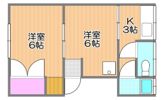 十日市アパートの間取り画像