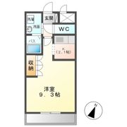 パークヒルズⅠの間取り画像