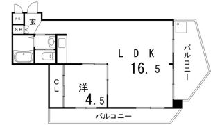 甲南メゾン春日の間取り画像