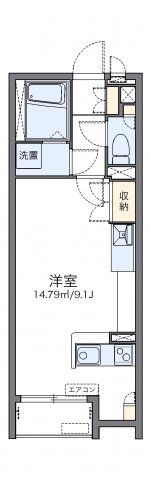 レオネクストカーサカメヤマの間取り画像