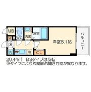 エスリード大阪シティノースの間取り画像
