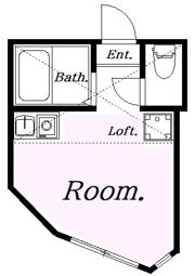 ユナイト新町カミーユの間取り画像