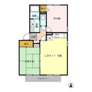 パルスⅡの間取り画像