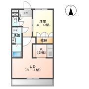 グランディール泰英1号館の間取り画像