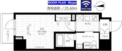 ステージファースト秋葉原の間取り画像