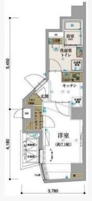 リヴシティ文京春日の間取り画像