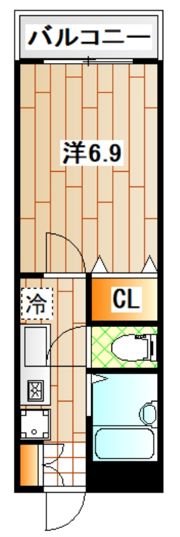 パレスKの間取り画像