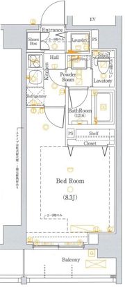 DIPS新宿御苑の間取り画像
