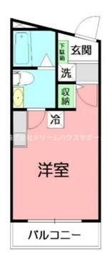 DEN鷹取2の間取り画像