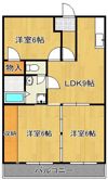 シティフォレスト海老津の間取り画像
