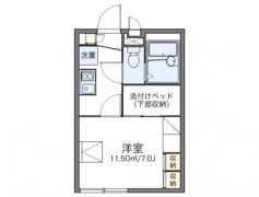 レオパレス明和の間取り画像