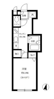 クレール東池袋の間取り画像