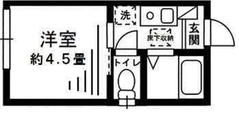 グローリア菊名の間取り画像