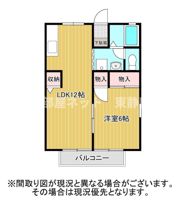 ソレイユK Aの間取り画像