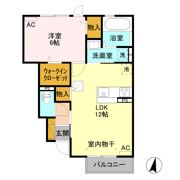 クレストの間取り画像