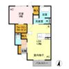 クレストの間取り画像