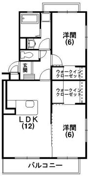 ライラックガーデンの間取り画像