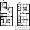 嶋田ハイツの間取り画像