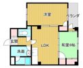 シャン・ド・ポワール呉羽の間取り画像