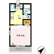 アミューズⅡの間取り画像