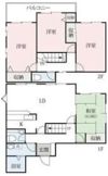 河合下之城貸住宅の間取り画像