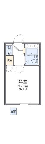 レオパレス一宮第4の間取り画像