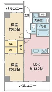 アニマートの間取り画像