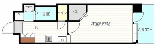 アルファレガロ駅前通りの間取り画像