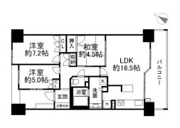 ライオンズ新神戸山の手レジデンスの間取り画像