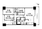 ライオンズ新神戸山の手レジデンスの間取り画像