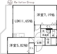 神谷マンションの間取り画像