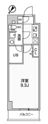 グラシアプレイス押上の間取り画像