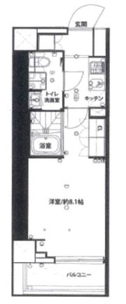 MAXIV KOUHOKU ALEGRIACOURTの間取り画像