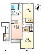 コンフォーティアの間取り画像