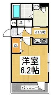 ドミール新座の間取り画像