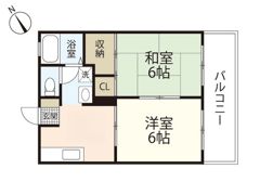 シャルムFT B棟の間取り画像