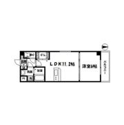 第5アローズ新大阪の間取り画像