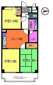 K.1stの間取り画像