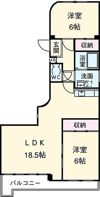 牧の原ハイツの間取り画像