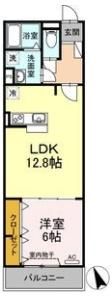 La gracieuse本山の間取り画像