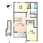 ステラ川南の間取り画像