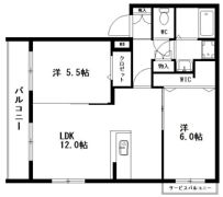 ヴィラフォレストの間取り画像