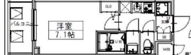 S-RESIDENCE天満Gracisの間取り画像